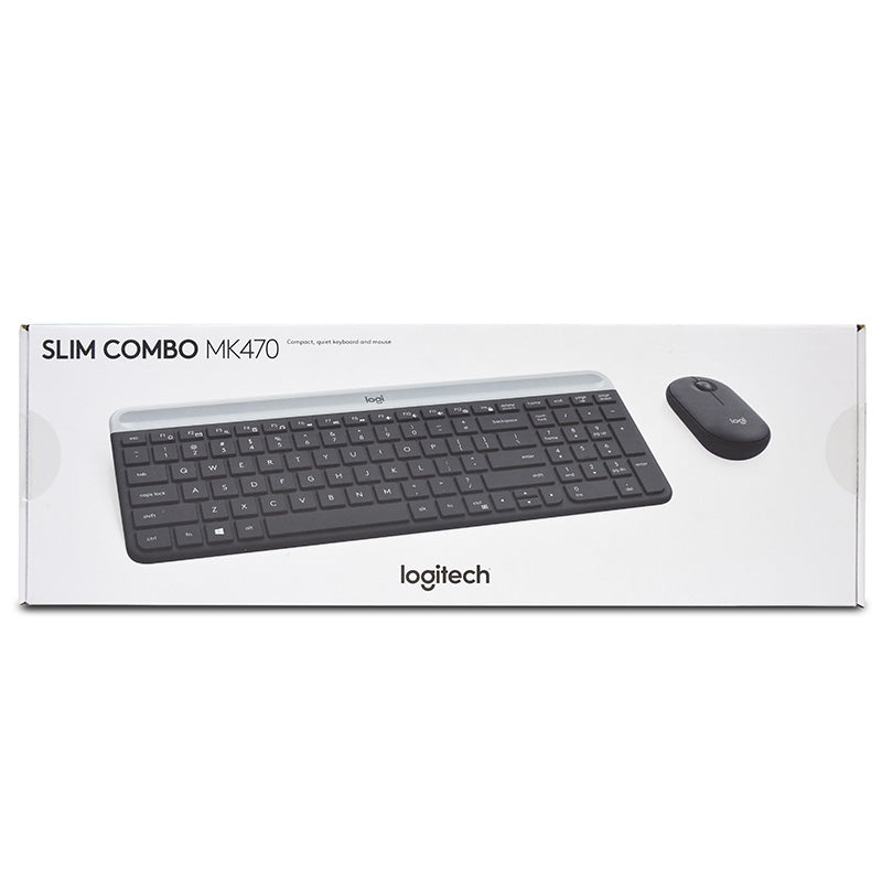 Logitech MK470 Slim Wireless Keyboard and Mouse Combo