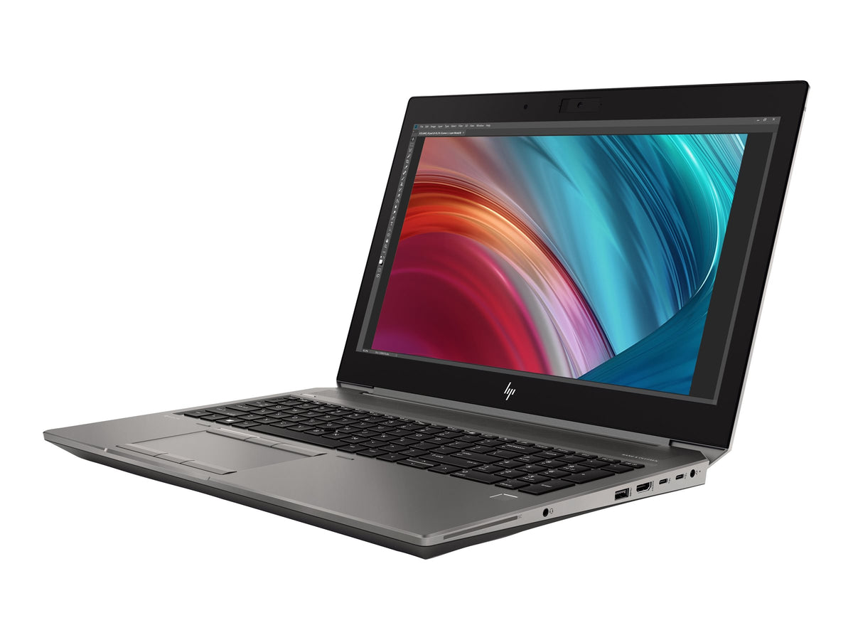 HP ZBook 15 G6 15.6" | Intel i7 9th Gen | NVIDIA Quadro T2000 | 32GB RAM | 512GB SSD | 500GB HDD | Win 11