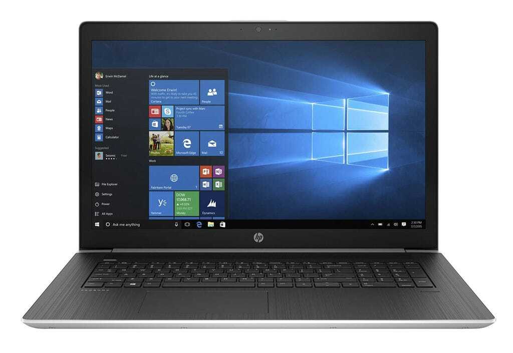 HP Probook 17.3" | i7 8550U | 32GB | 1TB SSD | NVIDIA GPU | Windows 11