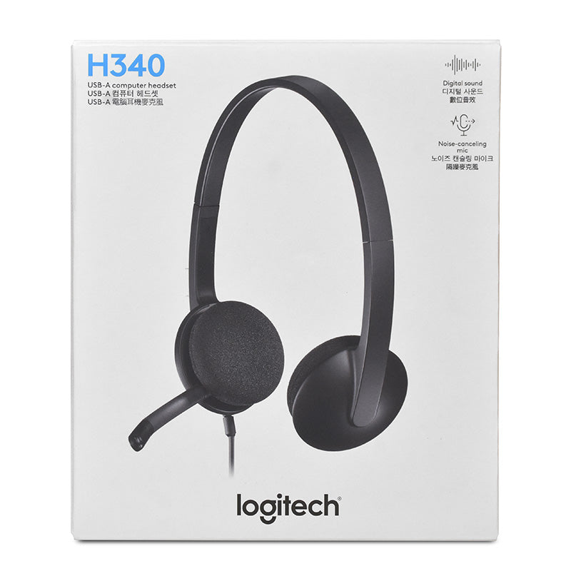 Logitech H340 USB Headset (Excellent)
